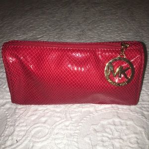 🌸Spring Sale: Michael Kors Red Cosmetics Case